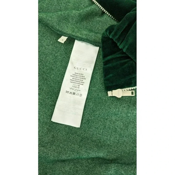 NWT Gucci Men's Bi-Material Oversize Jacket Horsebit Print Size S (MSRP $2,200) - Picture 10 of 12